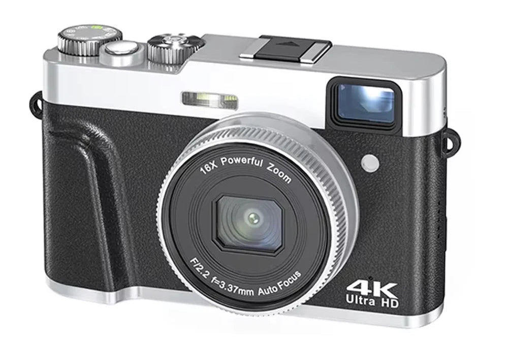 High-Performance 4K Digital Camera with 8X Zoom and 180° Flip Screen for Students - Capture Every Moment with 48MP Clarity